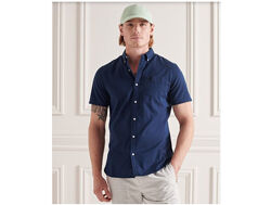 Шикарная оксфордская рубашка шведка премиум-класса, Superdry. М