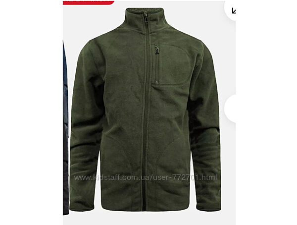 Теплая флисовая кофта толстовка Ex-Florence&Fred original regular fit. S/M