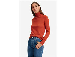 Теплый свитер с шерстью, рельефной вязки, британского бренда Jaeger. М