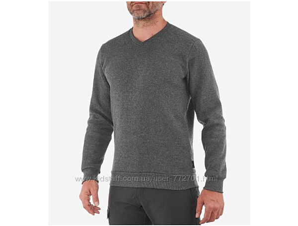 Теплый джемпер с начесом, французского бренда Decathlon Ouechua NH150. М