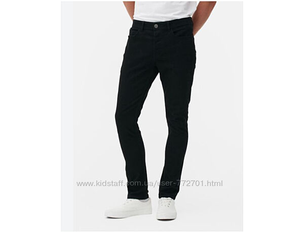 Стильные стрейч джинсы, Primark Denim Co slim fit. W36/L32