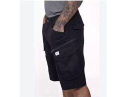 Батал. Крутые, плотные шорты карго, хлопок твилл, Firetrap BTK regular fit.