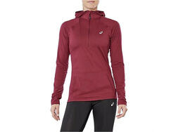 Спортивная термо кофта легким начесом, цвета фуксия, Asics Motion Dry. М