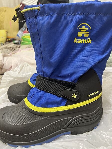 Зимові теплі чобітки Kamik, 22,5 см.