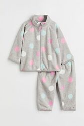 Теплий флісовий костюм H&M 