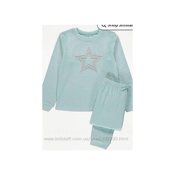 Тепла флісова піжама george 152-158 см