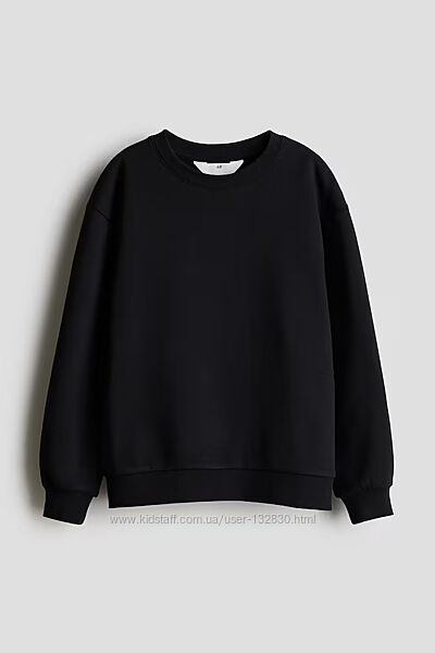 Чорний світшот h&m для хлопчиків 158-164,170