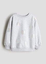 Теплий світшот h&m на дівчинку