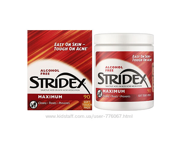 Stridex Single-Step Acne Control Maximum Salicylic Acid 2