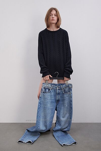 Нові жіночі фірмові джинси zw, обмежена серия zara