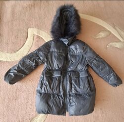 Куртка, пуховик Zara. 140 р. , 10 років.