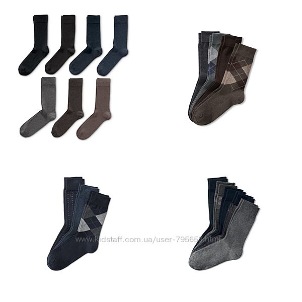 Носки шкарпетки трикотажные хлопковые 35-38 41-43 44-46 Tchibo Німеччина 