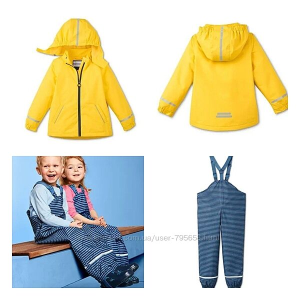 Костюм от дождя дождевик грязепруф 80 86 92 104 110 116 TCM Німеччина