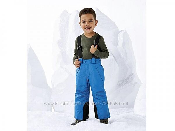 Полукомбинезон штаны термо зимние лыжные Lupilu Германия 80 86 92 см