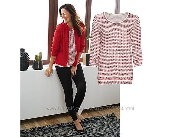 Реглан кофта М 40 42 лонгслив из вискозы Esmara Німеччина блузка