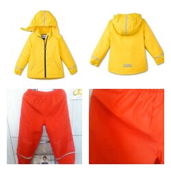 Костюм дождевик 116 122 128 Lupilu грязепруф непромокайка Германия 