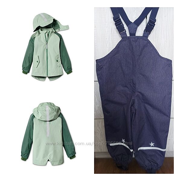 Костюм дощовик грязепруф на тканинній підкладці 80 96 92 ТСМ Німеччина