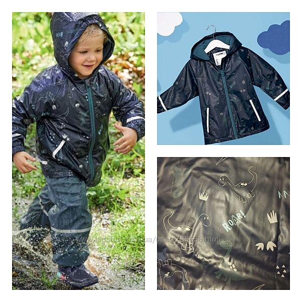 Костюм дождевик грязепруф непромокаемый 92 98 104 Lupilu Німеччина