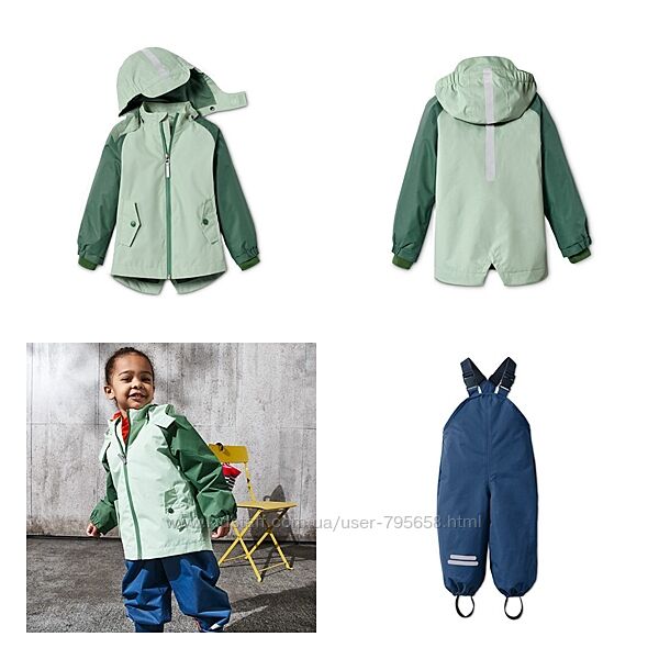Костюм водонепроникний на бавовняній підкладці 80 86 92 дощовик Німеччина