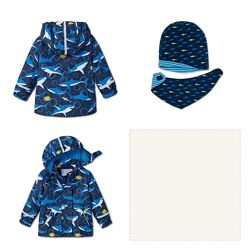 Куртка термокуртка на флісі дощовик 80 86 92 грязепруф Німеччина