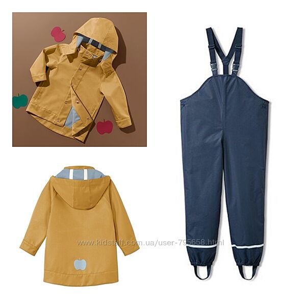 Костюм дождевик грязепруф 116 122 128 водонепроникний Німеччина