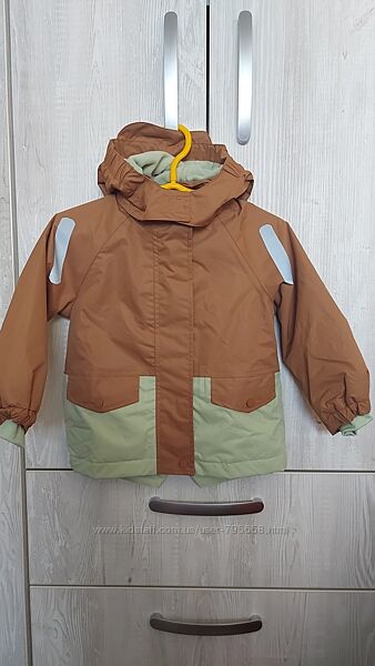Куртка дощовик термокуртка на флісі 80 86 92 см Німеччина 