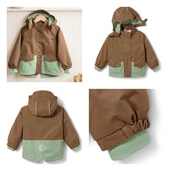 Куртка дощовик термокуртка на флісі демісезонна 92 98 104 110 116 Німеччина