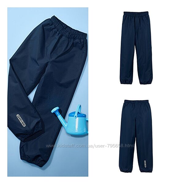 Дощові штани дощовик з підкладкою 140 146 152  TCM Німеччина