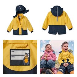 Куртка дощовик термокуртка на флісі демісезонна от 80 до 128 Німеччина