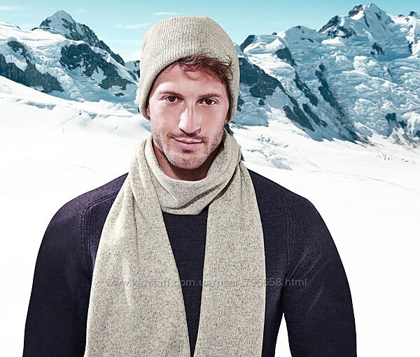 Теплий в&acuteязаний флісовий шарф від Tchibo Німеччина розмір 17020 см