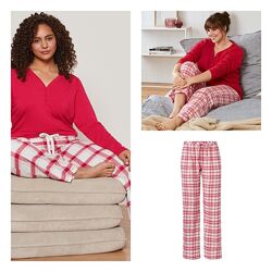 Комфортні фланелеві штани Tchibo Німеччина S M L піжамні штаны