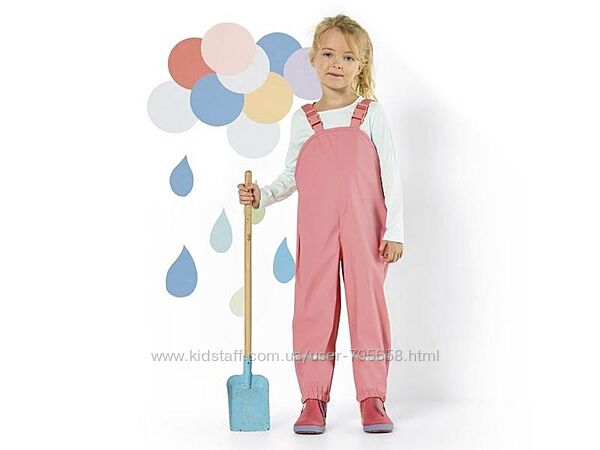 Напівокомбінезон грязепруф дощовик дождевик 80 86 92 Lupilu Німеччина