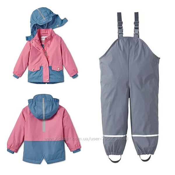 Костюм 80 86 92 на флісі демісезонний деми грязепруф Німеччина