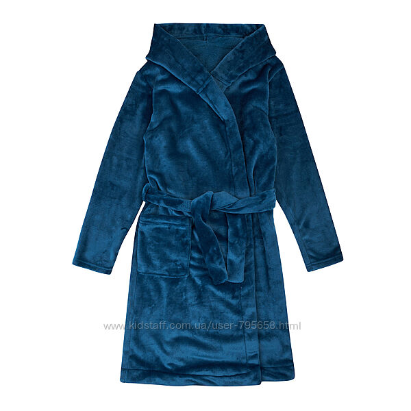 Халат велсофт плюшевый теплый махра 134 140 146 152 158 164 Україна