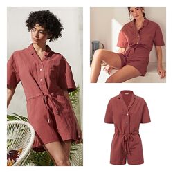 Високоякісний льняний комбінезон Tchibo Німеччина ромпер М 40 42 євро 