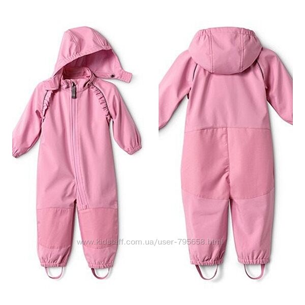 Комбинезон на микрофлисе грязепруф дождевик 92 98 104 110 116