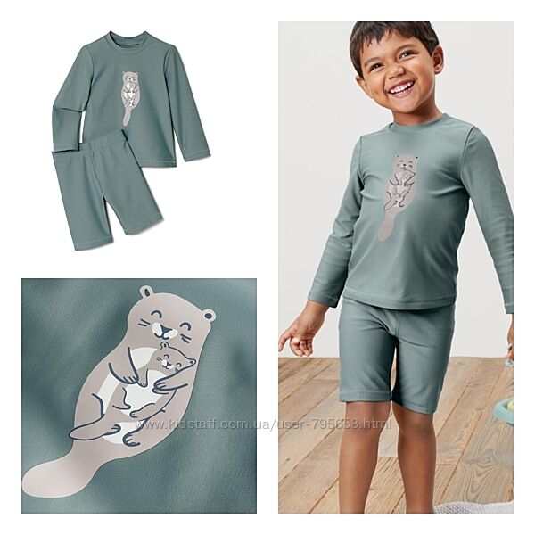 Купальник з високим захистом SPF 80 унісекс костюм купальний Німеччина