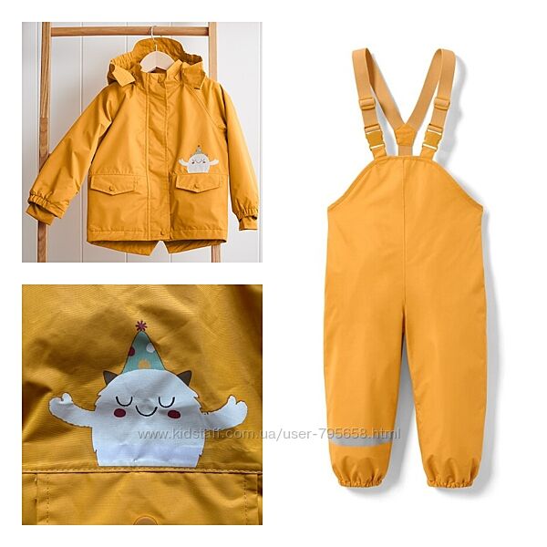 Костюм на флісі демісезонний деми грязепруф Німеччина дощовик