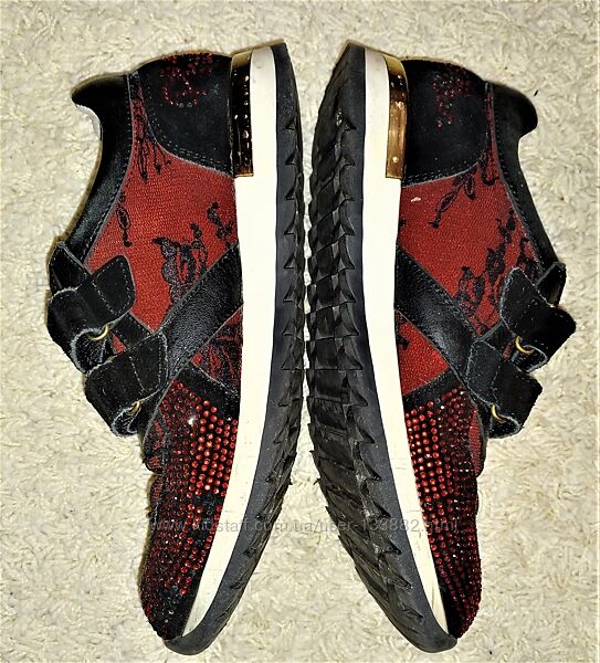 Туфли демі philipp plein р.36-22,5см стелька