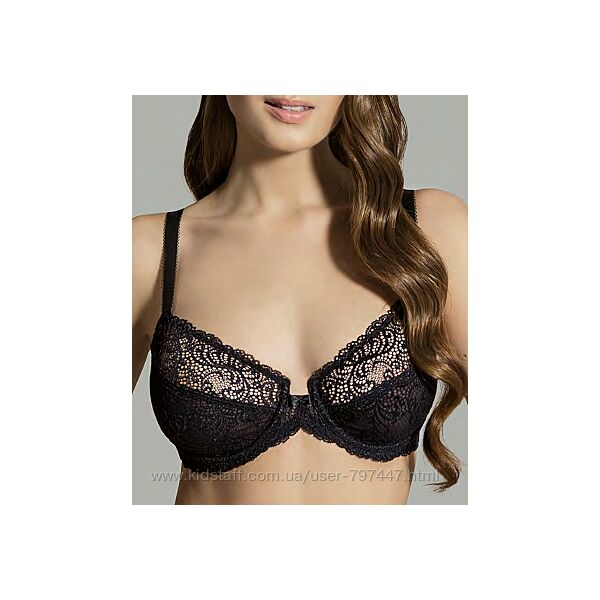 Бюстгалтер misstyle 2543 чёрный 80в 85в, аналог милавица 11945.