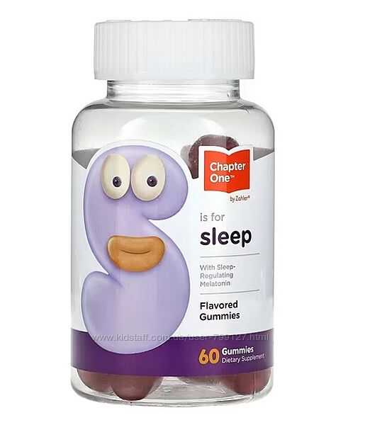 Мелатонін, Chapter One, жувальні таблетки для сну 60 шт