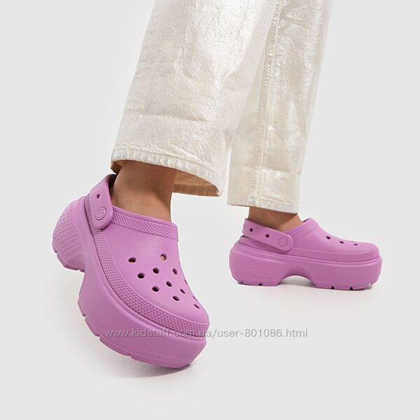 Сабо клоги крокс crocs unisex stomp clog, оригінал