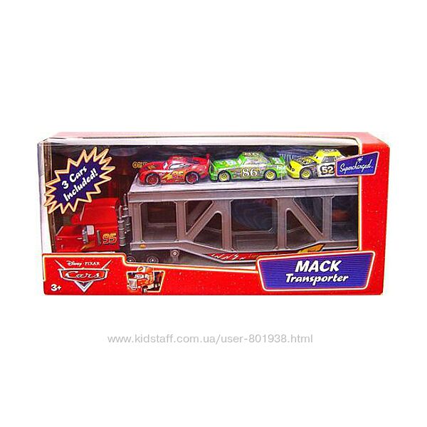 Мак Mack Mattel грузовики из тачек оригинал 2 вида