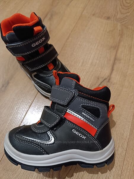 Зимові термочобітки Geox Amphibioox 22 р.14 см устілка
