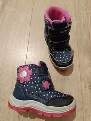 Зимові чобітки Geox Amphibioox 25 р 16 см