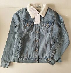 Джинсова курточка з хутром Glamorous XXS, XS, S, M