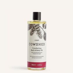 Ніжне масло для ванни і тіла з пряним ароматом квітів cowshed cosy bath 