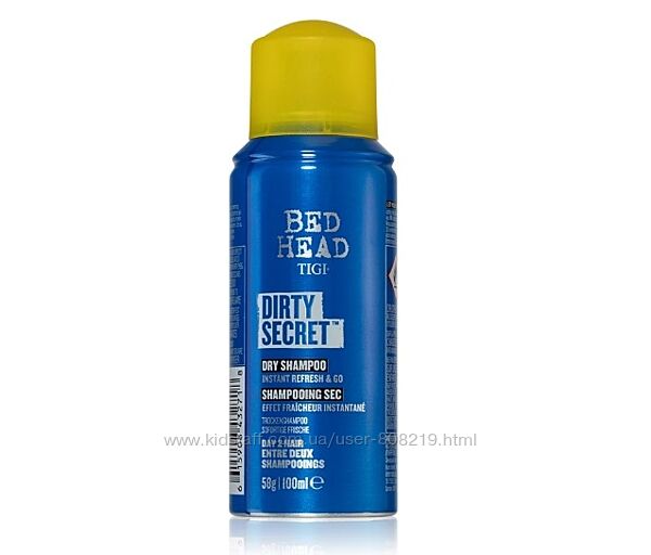 TIGI Bed Head Dirty Secret освіжаючий сухий шампунь, 100 мл