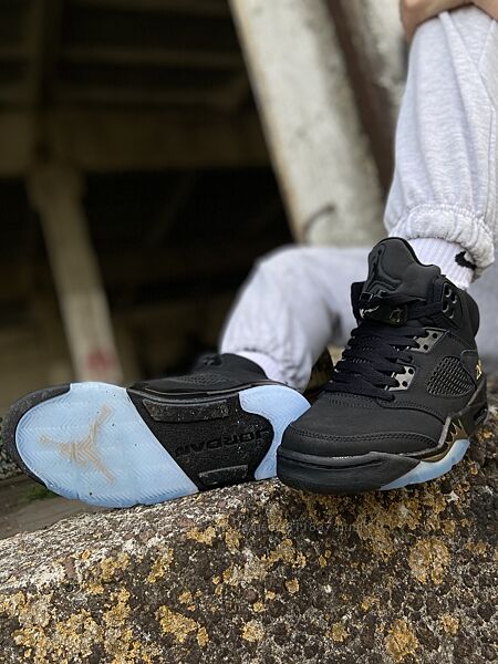 Шкіряні кросівки Nike Air Jordan retro 5