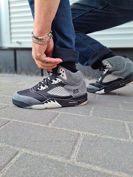 Шкіряні кросівки Nike Air Jordan retro 5